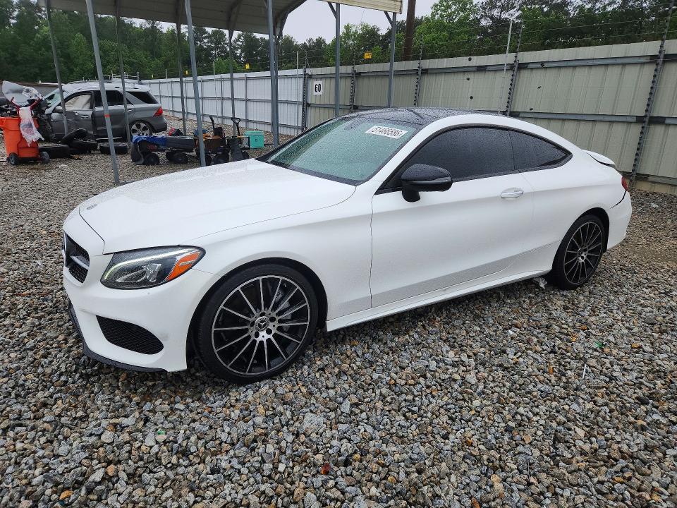 2018 Mercedes-benz C მანქანა იყიდება აუქციონზე, vin: WDDWJ4JBXJF625914, აუქციონის ნომერი: 51466586