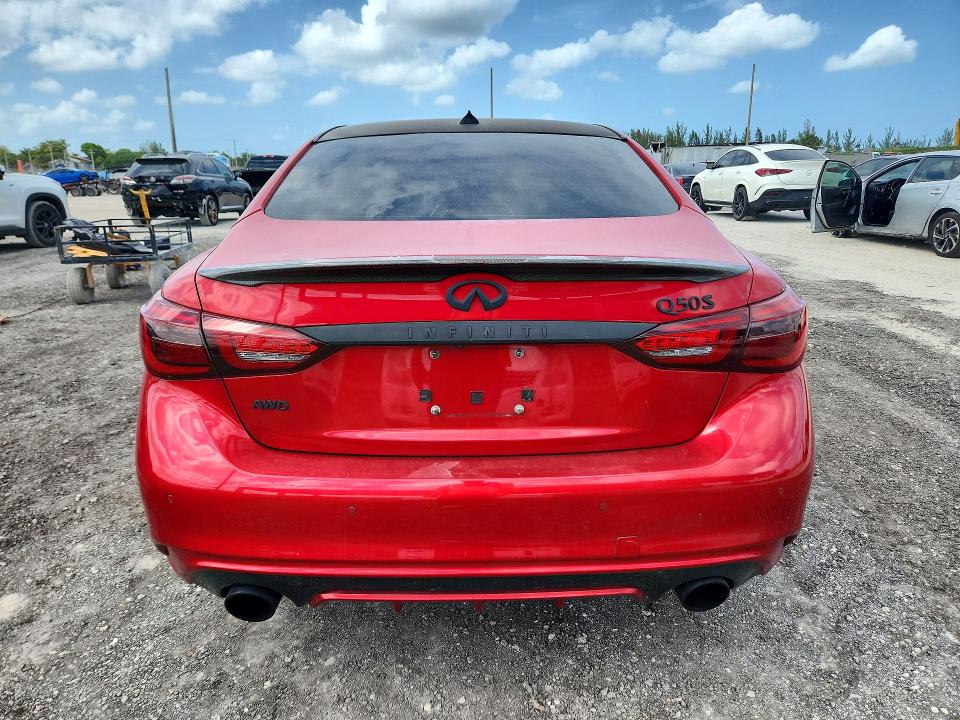 Продажа на аукционе авто 2018 Infiniti Q50, vin: JN1FV7AR2JM700021, номер лота: 49957076