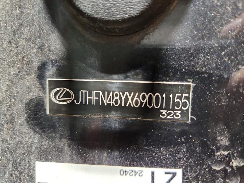 2006 Lexus Sc მანქანა იყიდება აუქციონზე, vin: JTHFN48YX69001155, აუქციონის ნომერი: 51981576
