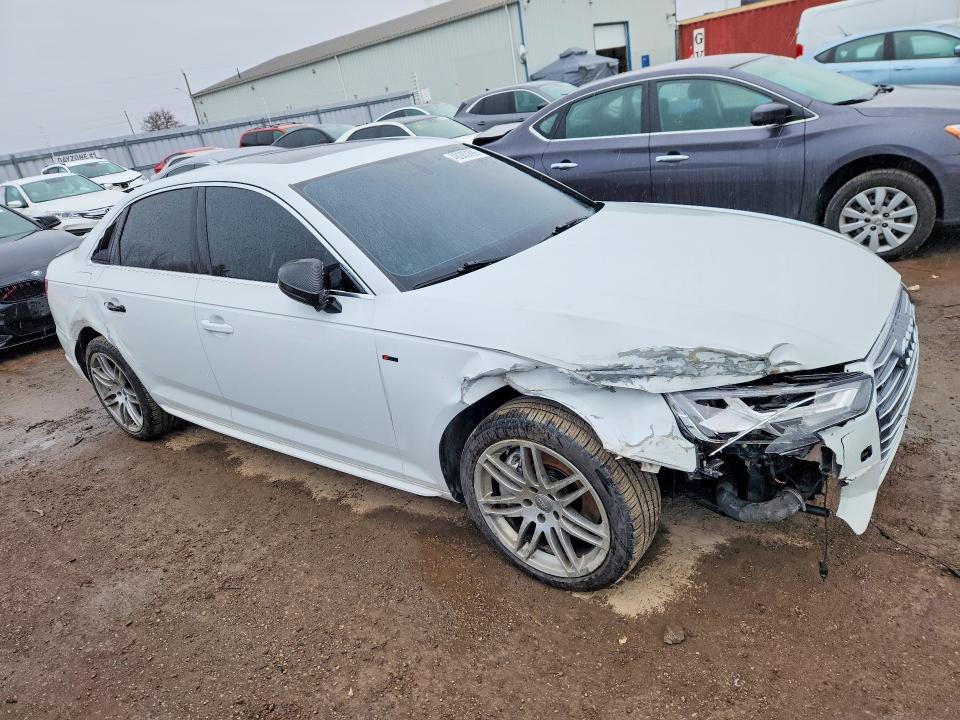 Aukcja sprzedaży 2018 Audi A4 2.0t Quattro 4dr, vin: WAUBNAF42JN011805, numer aukcji: 46383396
