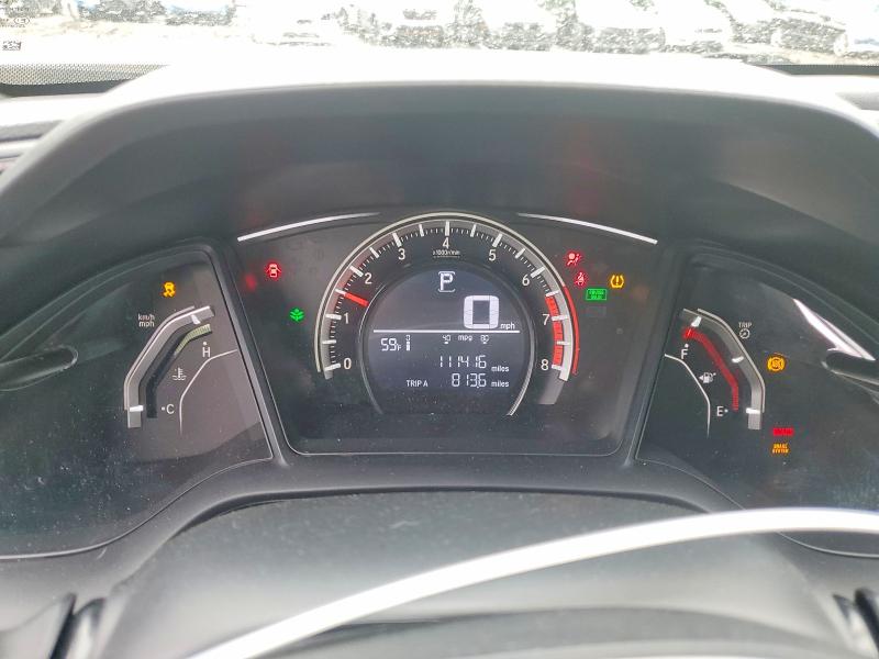 48544886 :رقم المزاد ، SHHFK7H44HU202999 vin ، 2017 Honda Civic مزاد بيع