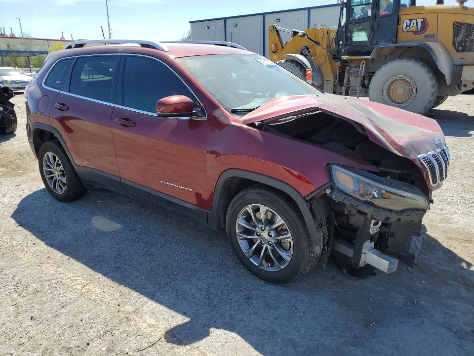 49017356 :رقم المزاد ، 1C4PJLLB7KD486196 vin ، 2019 Jeep Cherokee مزاد بيع