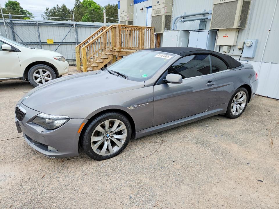2008 Bmw 650 I მანქანა იყიდება აუქციონზე, vin: WBAEB535X8CX62943, აუქციონის ნომერი: 51064866