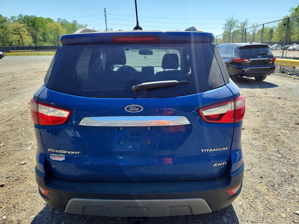 Продажа на аукционе авто 2018 Ford Ecosport, vin: MAJ6P1WL9JC183627, номер лота: 49873016