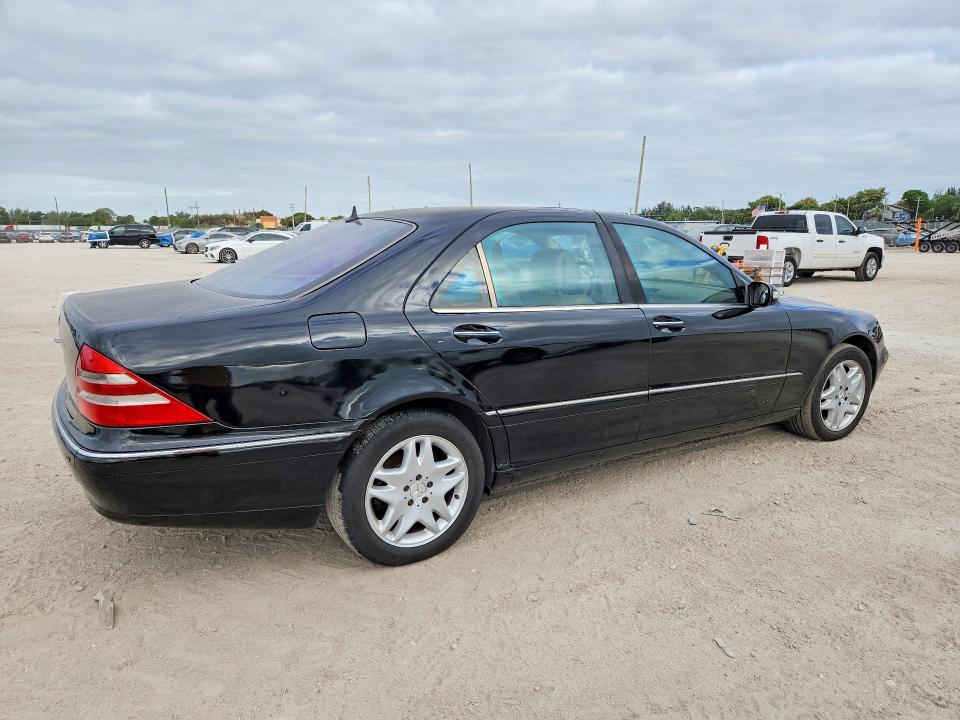 Aukcja sprzedaży 2003 Mercedes-benz S, vin: WDBNG75J23A344583, numer aukcji: 50100196