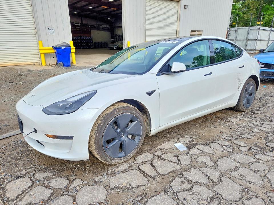2021 Tesla Model 3 მანქანა იყიდება აუქციონზე, vin: 5YJ3E1EA0MF057697, აუქციონის ნომერი: 51081746