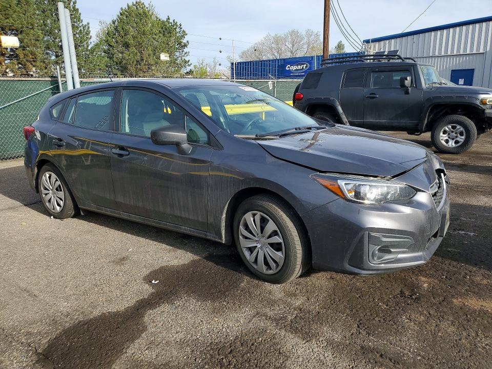 2019 Subaru Impreza მანქანა იყიდება აუქციონზე, vin: 4S3GTAA62K3726636, აუქციონის ნომერი: 48916996
