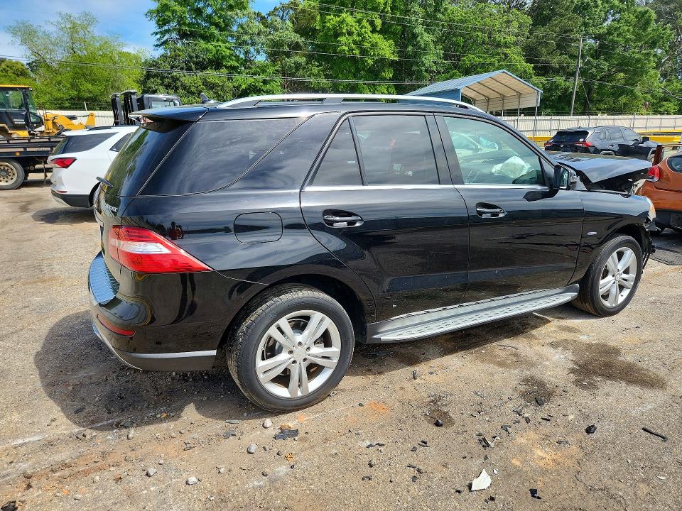 Aukcja sprzedaży 2012 Mercedes-benz Ml, vin: 4JGDA2EB3CA089089, numer aukcji: 49031266