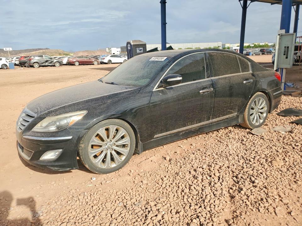2014 Hyundai Genesis მანქანა იყიდება აუქციონზე, vin: KMHGC4DH2EU260618, აუქციონის ნომერი: 51894556