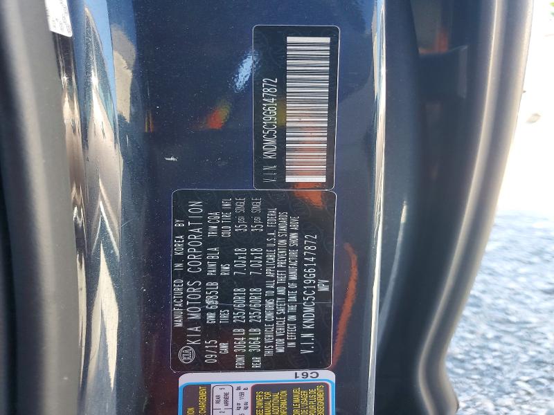 Продаж на аукціоні авто 2016 Kia Sedona, vin: KNDMC5C19G6147872, номер лоту: 50079166