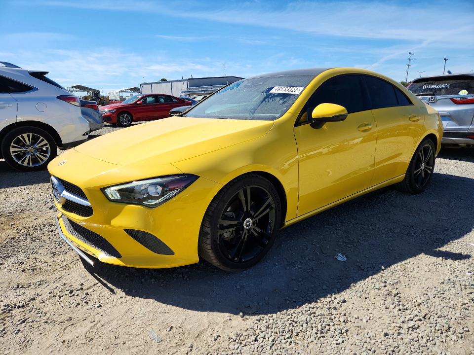 Aukcja sprzedaży 2020 Mercedes-benz Cla, vin: WDD5J4GBXLN023980, numer aukcji: 49653026