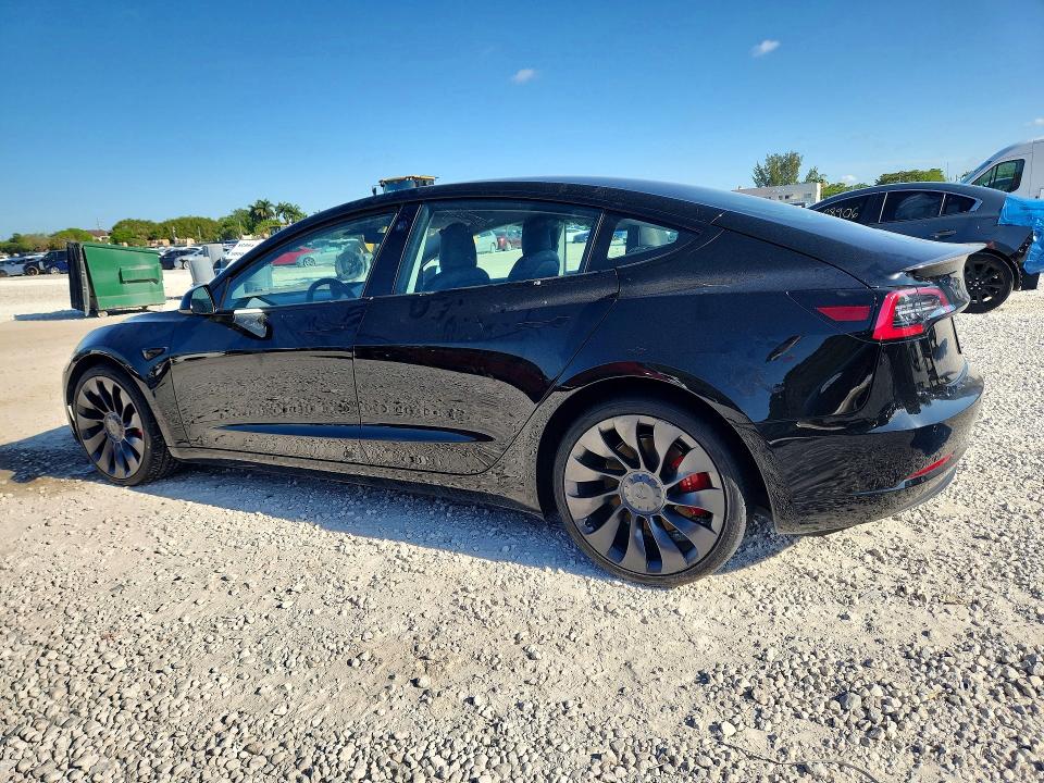 2022 Tesla Model 3 მანქანა იყიდება აუქციონზე, vin: 5YJ3E1EC0NF363477, აუქციონის ნომერი: 51673566