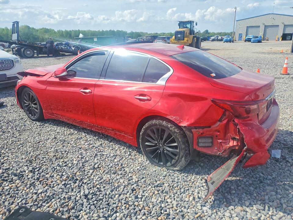 2021 Infiniti Q50 მანქანა იყიდება აუქციონზე, vin: JN1EV7BP0MM700239, აუქციონის ნომერი: 49540886