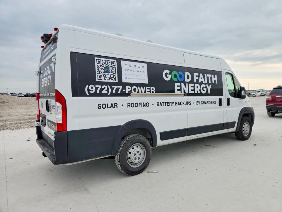 49604396 :رقم المزاد ، 3C6MRVJG1PE520183 vin ، 2023 Ram Promaster 3500 مزاد بيع