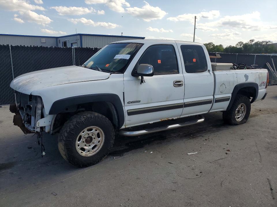 49607706 :رقم المزاد ، 1GCGK29U7XE207069 vin ، 1999 Chevrolet Silverado مزاد بيع