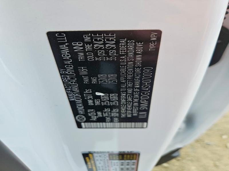 Aukcja sprzedaży 2025 Hyundai Santa Fe, vin: 5NMP1DGL4SH070090, numer aukcji: 49764526