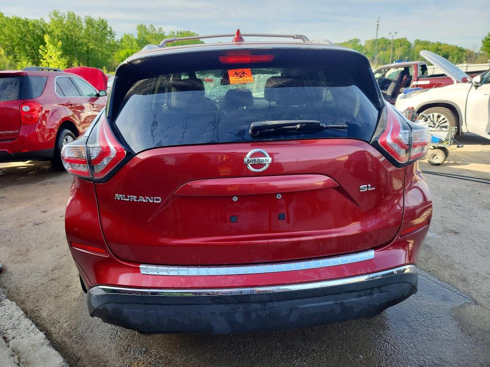 Продаж на аукціоні авто 2017 Nissan Murano, vin: 5N1AZ2MG3HN107079, номер лоту: 49910986