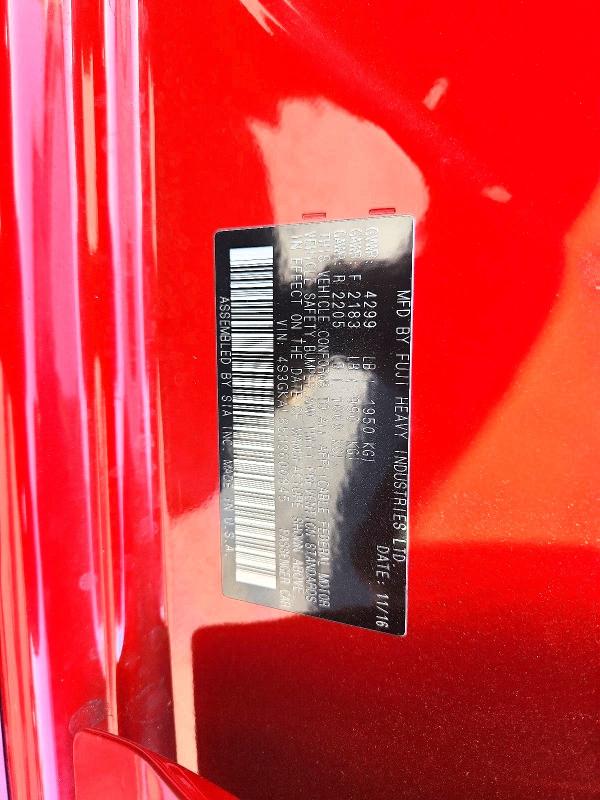 Aukcja sprzedaży 2017 Subaru Impreza, vin: 4S3GKAL65H3600845, numer aukcji: 51626396