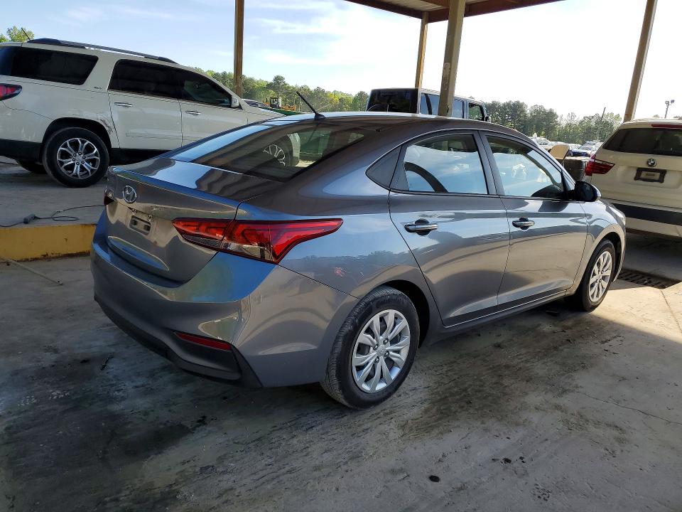 Aukcja sprzedaży 2019 Hyundai Accent, vin: 3KPC24A37KE050539, numer aukcji: 49601156