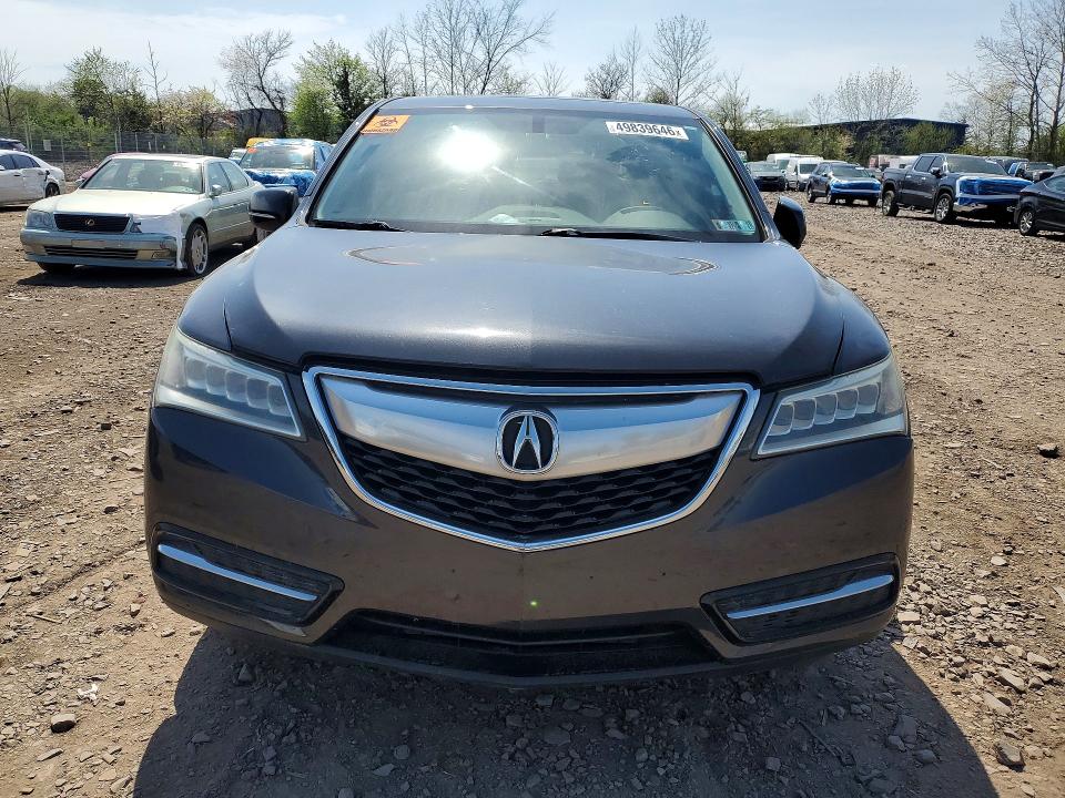Aukcja sprzedaży 2016 Acura Mdx, vin: 5FRYD4H21GB052039, numer aukcji: 49839646