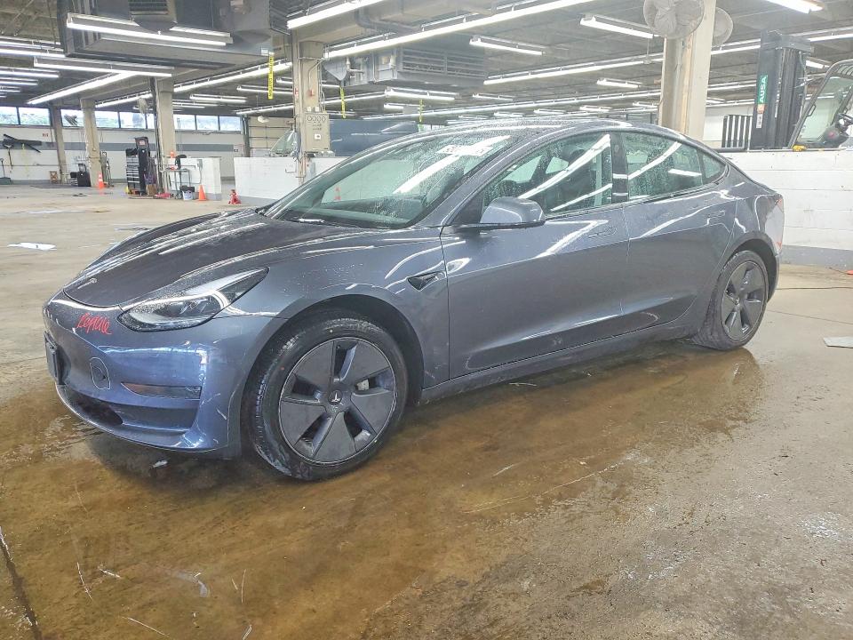 2022 Tesla Model 3 მანქანა იყიდება აუქციონზე, vin: 5YJ3E1EAXNF287510, აუქციონის ნომერი: 50058846