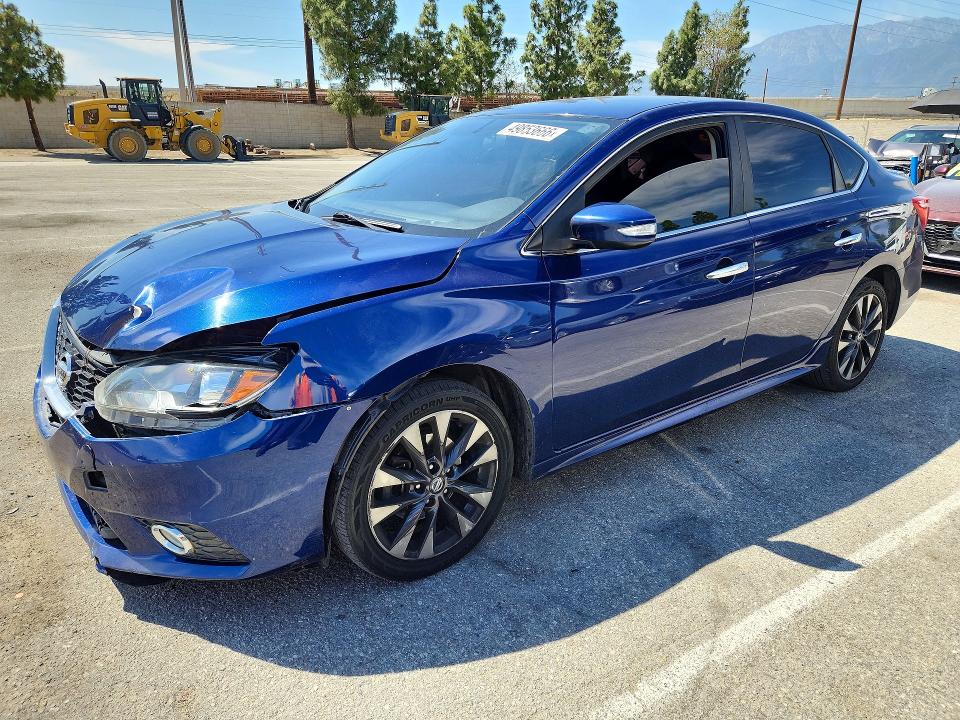 49853666 :رقم المزاد ، 3N1AB7AP3KY362709 vin ، 2019 Nissan Sentra مزاد بيع