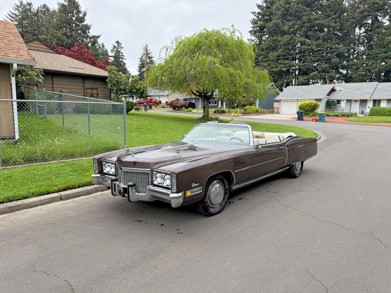 50193626 :رقم المزاد ، 6L67S2Q411143 vin ، 1972 Cadillac Eldorado مزاد بيع