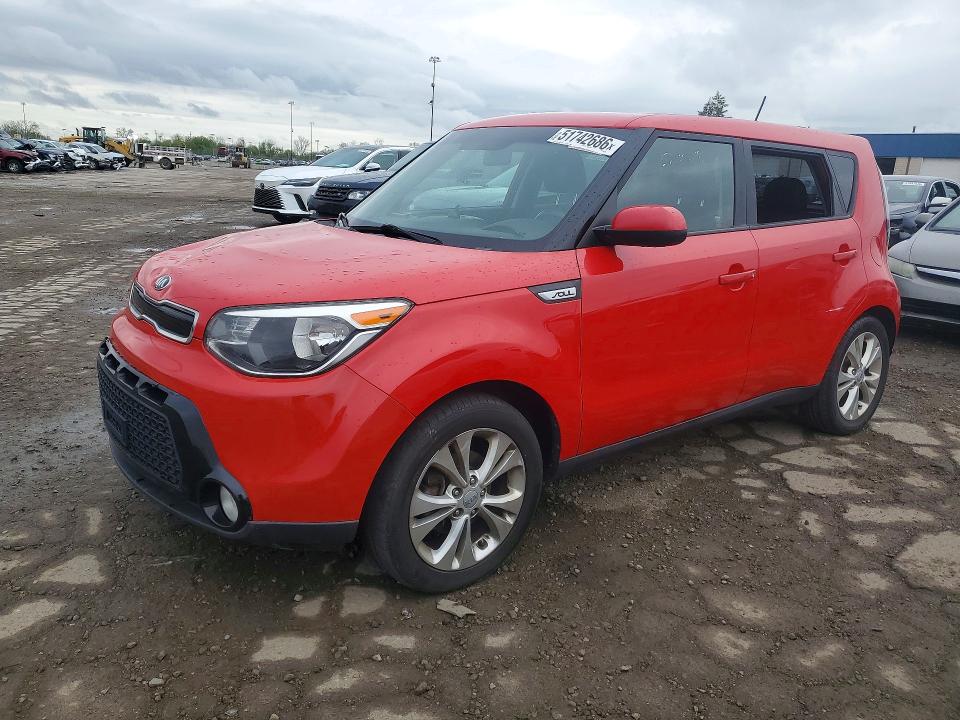2016 Kia Soul მანქანა იყიდება აუქციონზე, vin: KNDJP3A52G7852203, აუქციონის ნომერი: 51742686