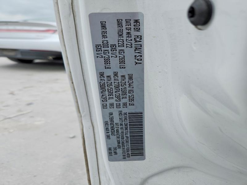 2022 Ram Promaster City მანქანა იყიდება აუქციონზე, vin: ZFBHRFAB7N6W38457, აუქციონის ნომერი: 46059256