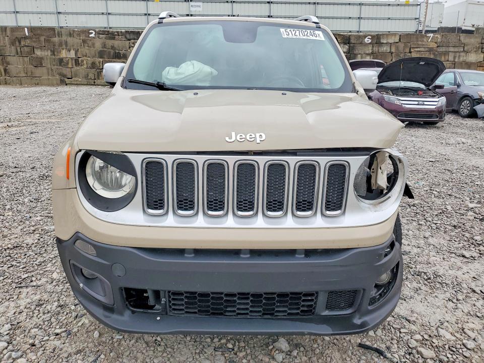 Продажа на аукционе авто 2015 Jeep Renegade, vin: ZACCJBDT0FPB61013, номер лота: 51270246
