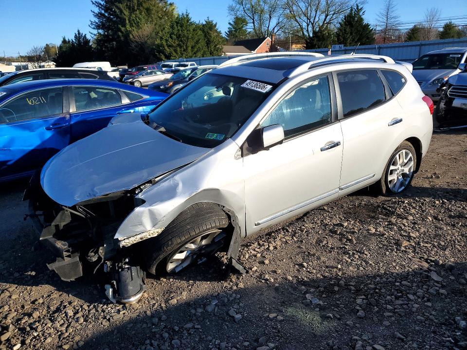 2013 Nissan Rogue მანქანა იყიდება აუქციონზე, vin: JN8AS5MV9DW642760, აუქციონის ნომერი: 49136506