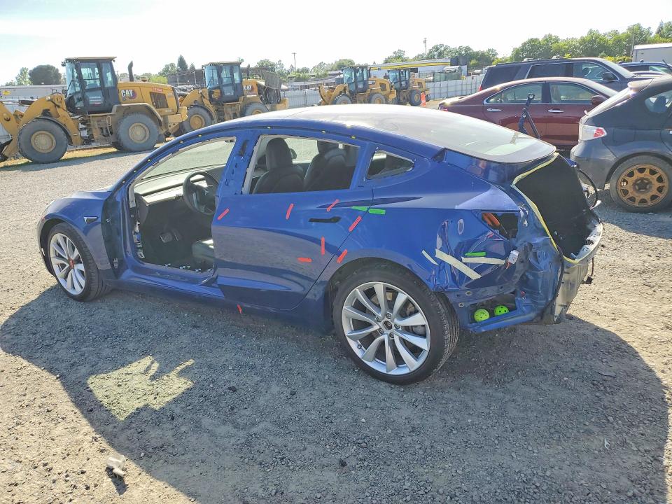 47560186 :رقم المزاد ، 5YJ3E1EB2KF521661 vin ، 2019 Tesla Model 3 مزاد بيع