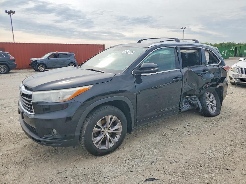 Aukcja sprzedaży 2015 Toyota Highlander, vin: 5TDJKRFH2FS207978, numer aukcji: 51248596