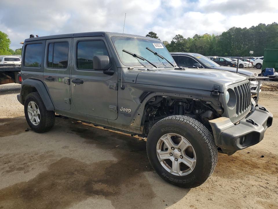 Продаж на аукціоні авто 2020 Jeep Wrangler Unlimited, vin: 1C4HJXDN7LW114500, номер лоту: 48400336