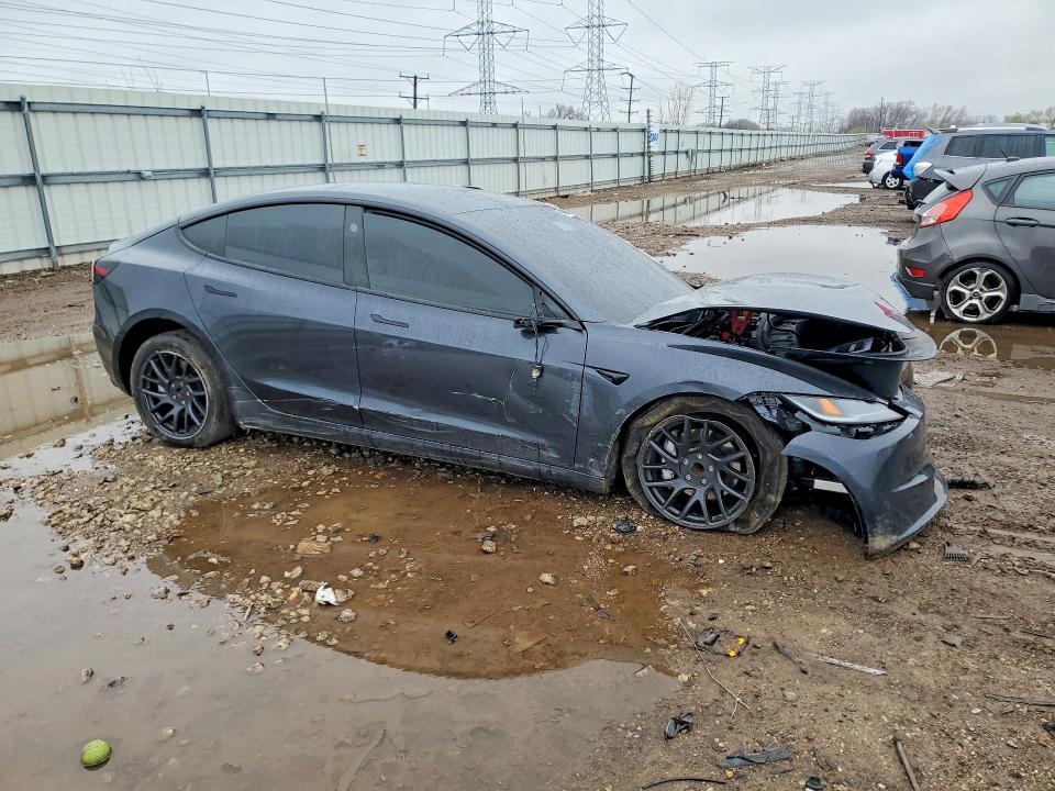 49488416 :رقم المزاد ، 5YJ3E1EA5RF740762 vin ، 2024 Tesla Model 3 مزاد بيع