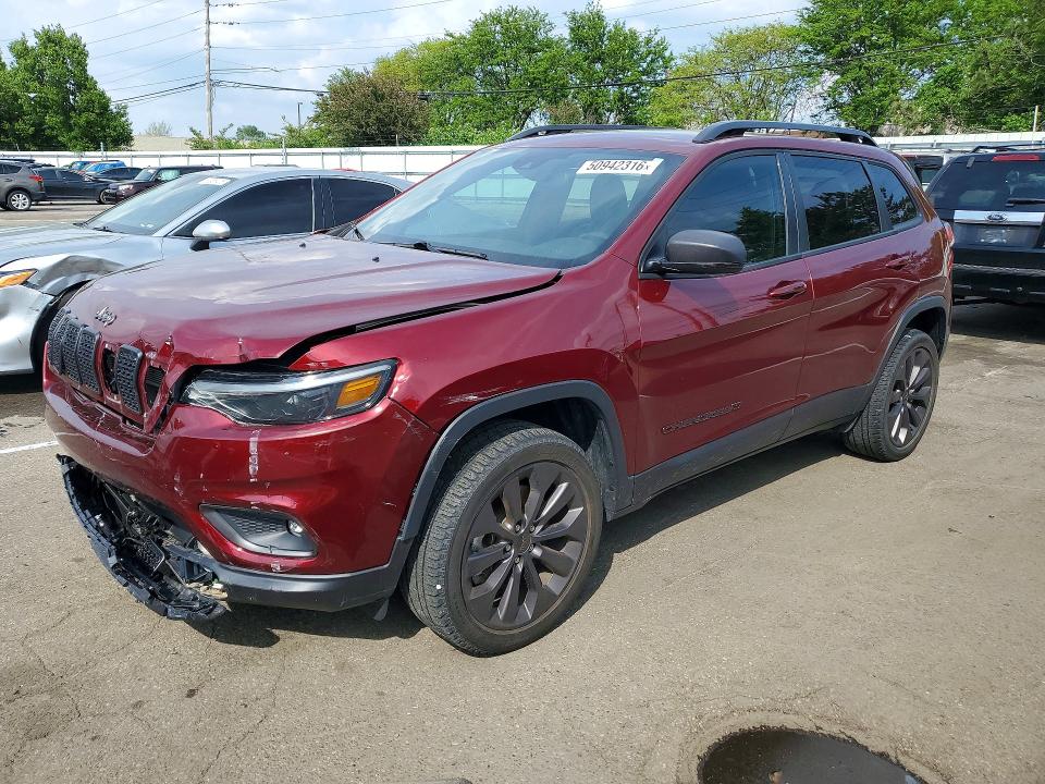 Продажа на аукционе авто 2021 Jeep Cherokee, vin: 1C4PJLMX7MD207990, номер лота: 50942316