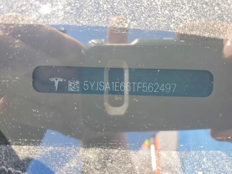 2026 Tesla Model S მანქანა იყიდება აუქციონზე, vin: 5YJSA1E66TF562497, აუქციონის ნომერი: 50159076