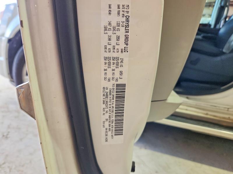 Продажа на аукционе авто 2010 Chrysler Town & Country, vin: 2A4RR8D11AR422472, номер лота: 48021476