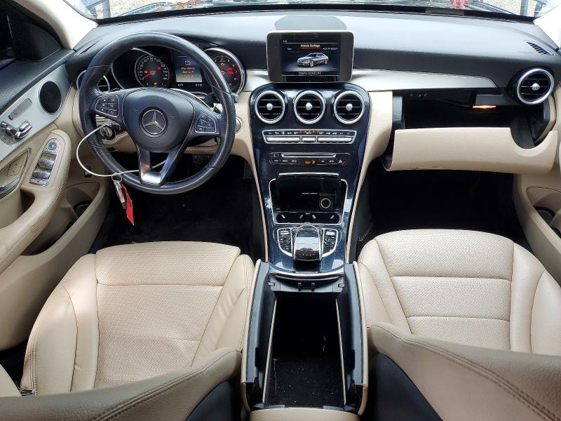 48451286 :رقم المزاد ، 55SWF4KB8FU073740 vin ، 2015 Mercedes-benz C مزاد بيع