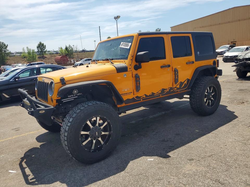Продажа на аукционе авто 2013 Jeep Wrangler Unlimited, vin: 1C4BJWEG9DL557847, номер лота: 49105866