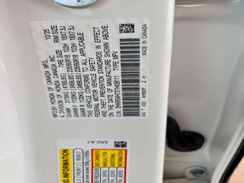 Продажа на аукционе авто 2026 Honda Cr-v, vin: 2HKRS4H73TH438111, номер лота: 51757646