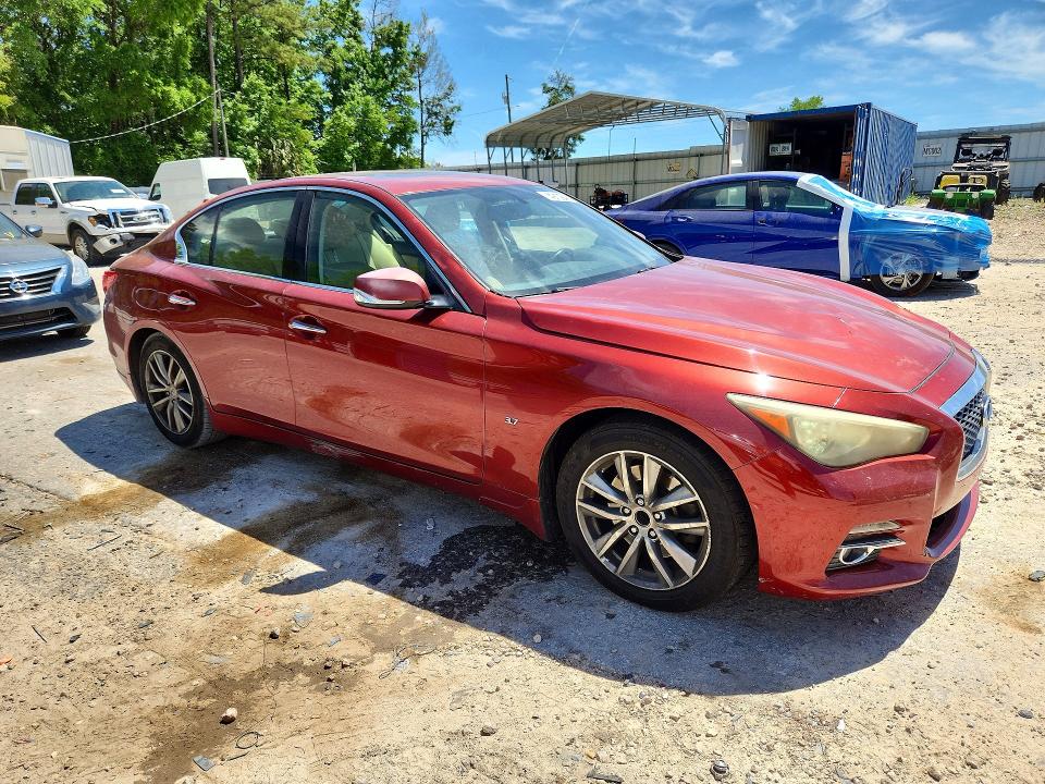 49109486 :رقم المزاد ، JN1BV7AP6EM679306 vin ، 2014 Infiniti Q50 مزاد بيع