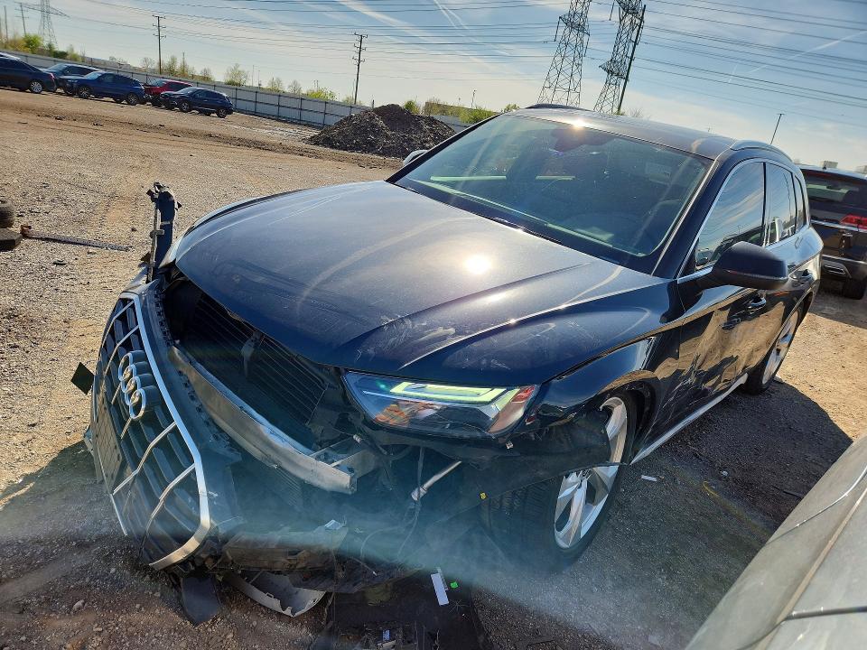 Продаж на аукціоні авто 2021 Audi Q5, vin: WA1BAAFY6M2055503, номер лоту: 50577476