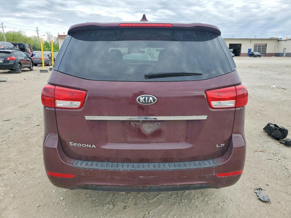 2017 Kia Sedona მანქანა იყიდება აუქციონზე, vin: KNDMB5C18H6333388, აუქციონის ნომერი: 49982466