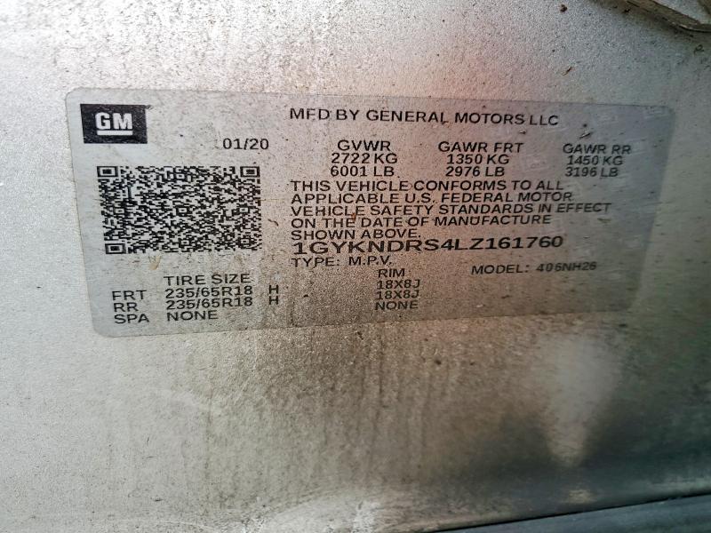 Продаж на аукціоні авто 2020 Cadillac Xt5, vin: 1GYKNDRS4LZ161760, номер лоту: 51369056