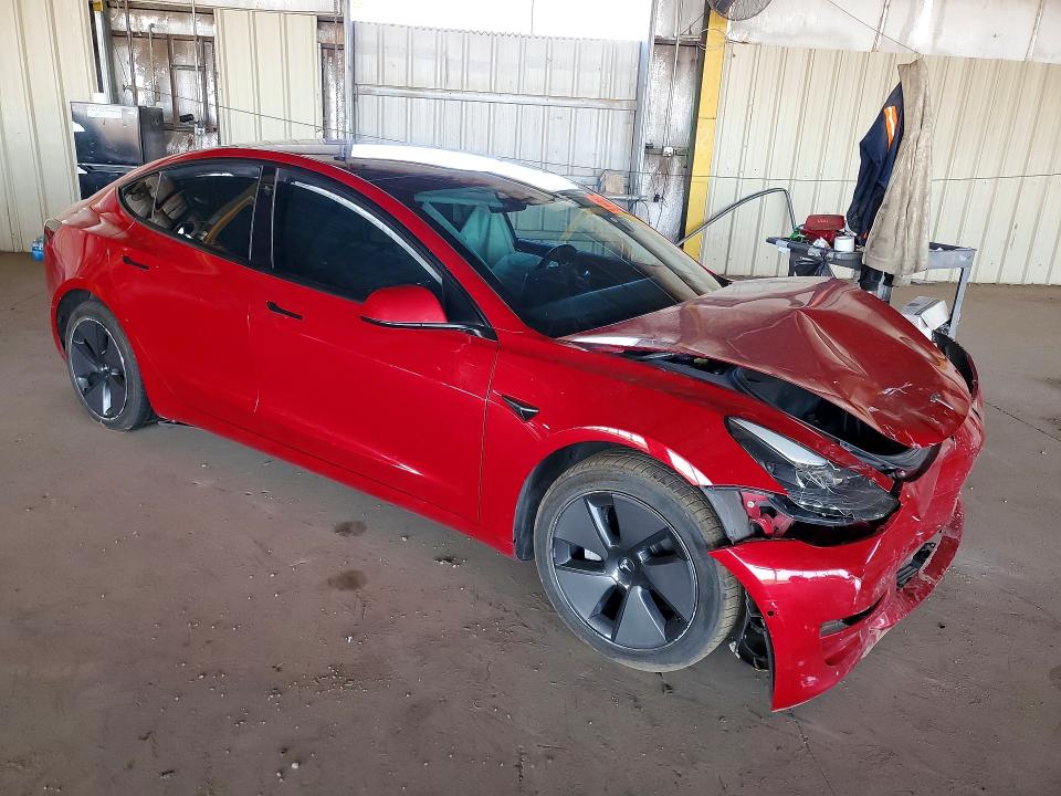 51547216 :رقم المزاد ، 5YJ3E1EA4NF131978 vin ، 2022 Tesla Model 3 مزاد بيع