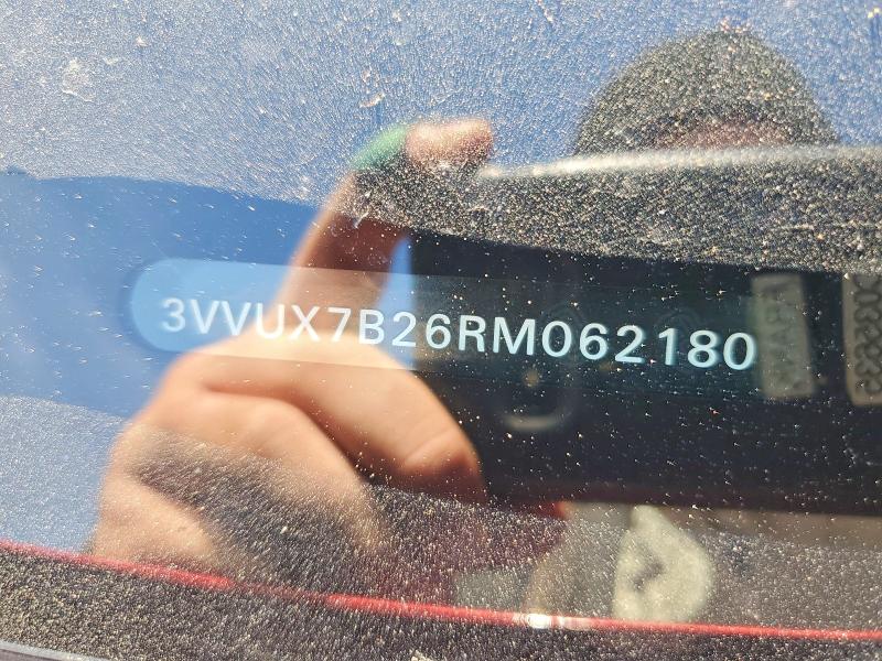 49118336 :رقم المزاد ، 3VVUX7B26RM062180 vin ، 2024 Volkswagen Taos مزاد بيع