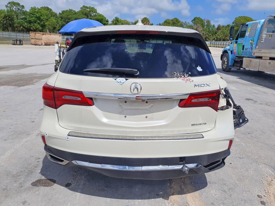2017 Acura Mdx მანქანა იყიდება აუქციონზე, vin: 5FRYD4H54HB025624, აუქციონის ნომერი: 48776646