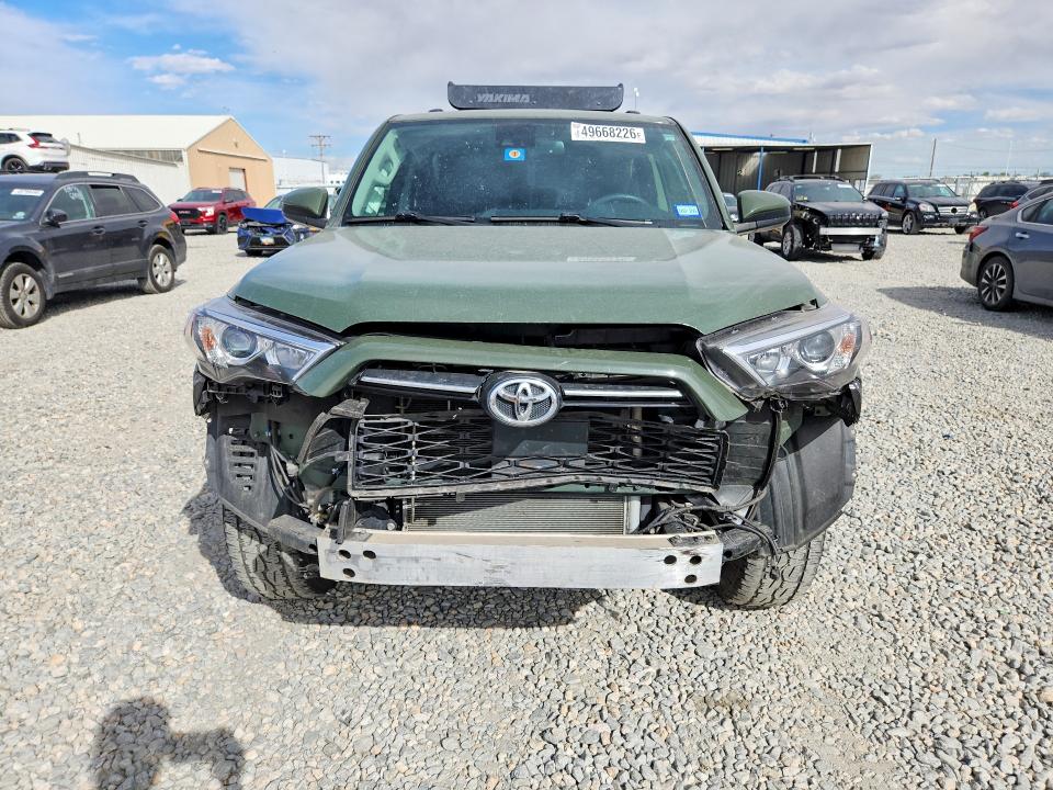 2022 Toyota 4runner მანქანა იყიდება აუქციონზე, vin: JTETU5JR8N6058398, აუქციონის ნომერი: 49668226