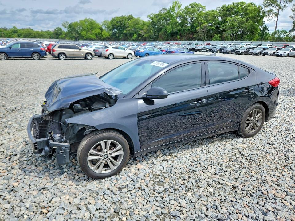 50530986 :رقم المزاد ، 5NPD84LF2JH253262 vin ، 2018 Hyundai Elantra مزاد بيع